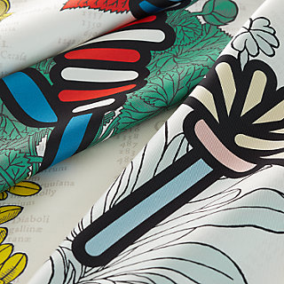 Botanica Grafica double face scarf 90 | Hermès Mainland China